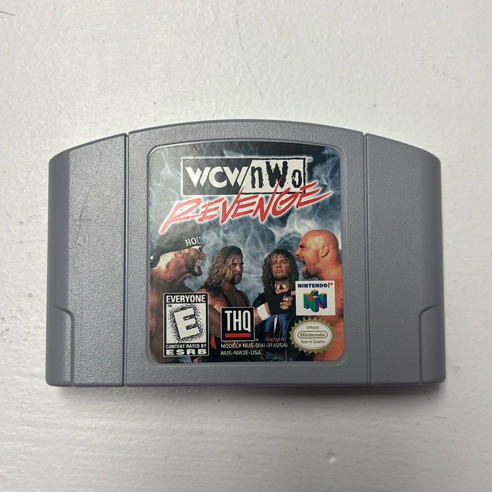 WCW NWO Revenge Nintendo 64 Game